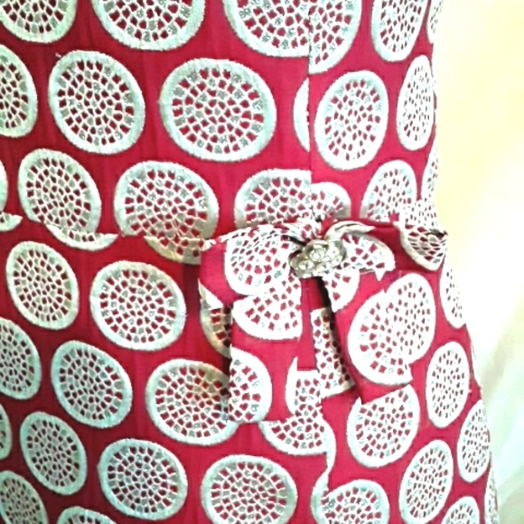 Helen Wang Metallic Dress - Picture 3 of 8